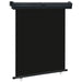 Sidemarkise for balkong 145x250 cm svart