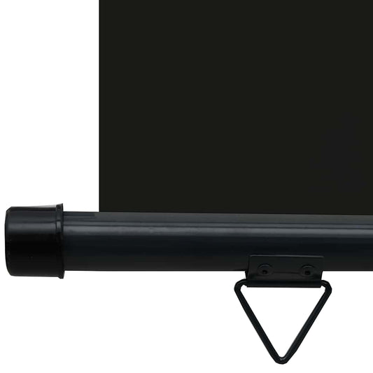 Sidemarkise for balkong 165x250 cm svart