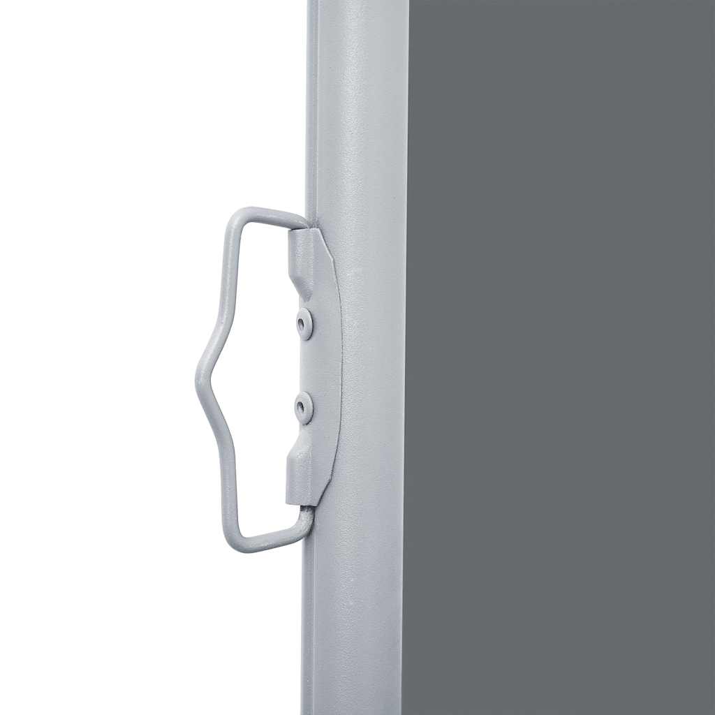 Uttrekkbar sidemarkise 140x600 cm antrasitt vidaXL