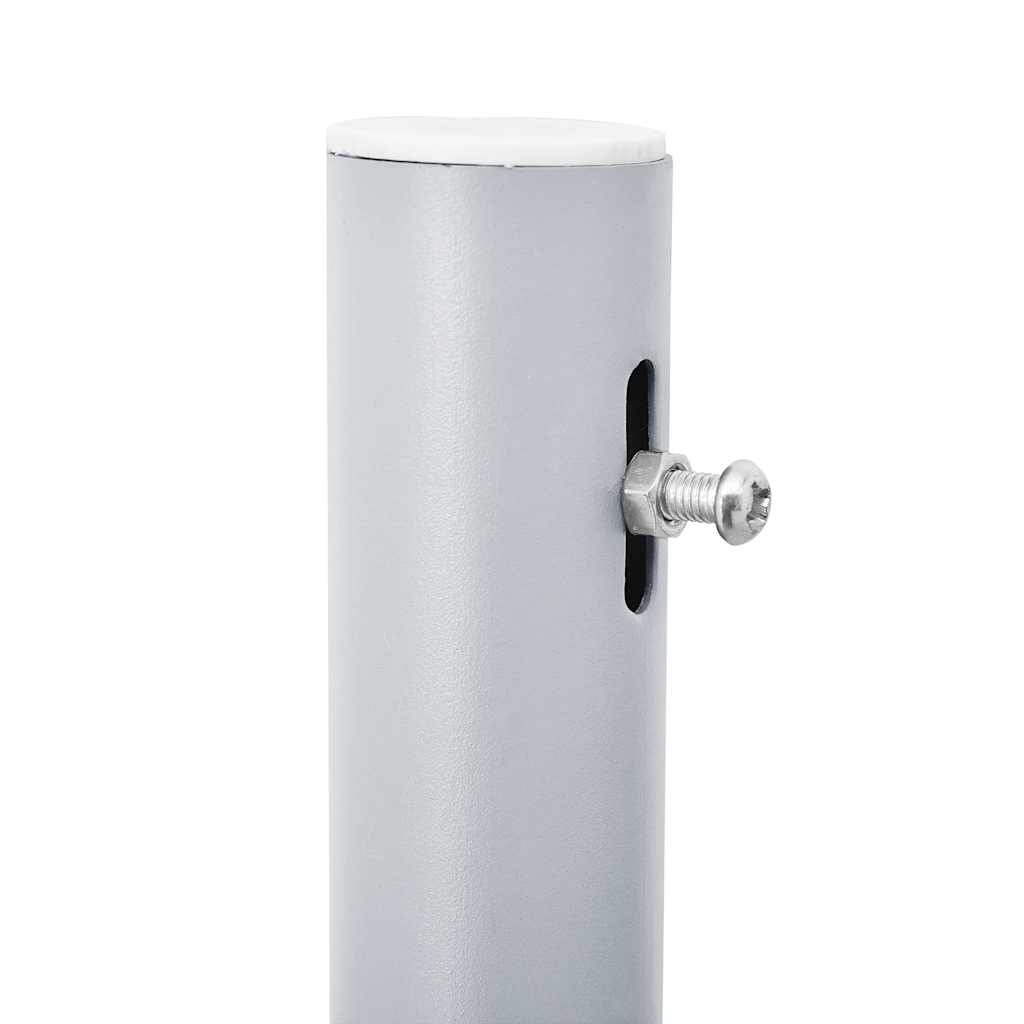 Uttrekkbar sidemarkise 120x1000 cm antrasitt vidaXL
