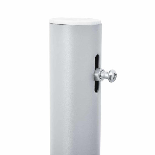 Uttrekkbar sidemarkise 140x1000 cm antrasitt vidaXL