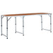 Sammenleggbart campingbord aluminium 180x60 cm