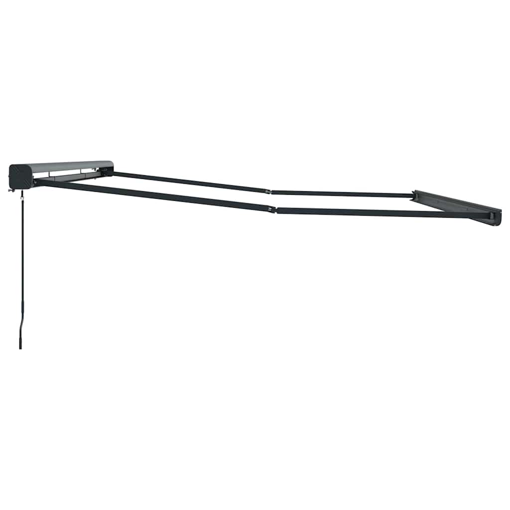 Markise Antrasitt 5 x 3 m Metall