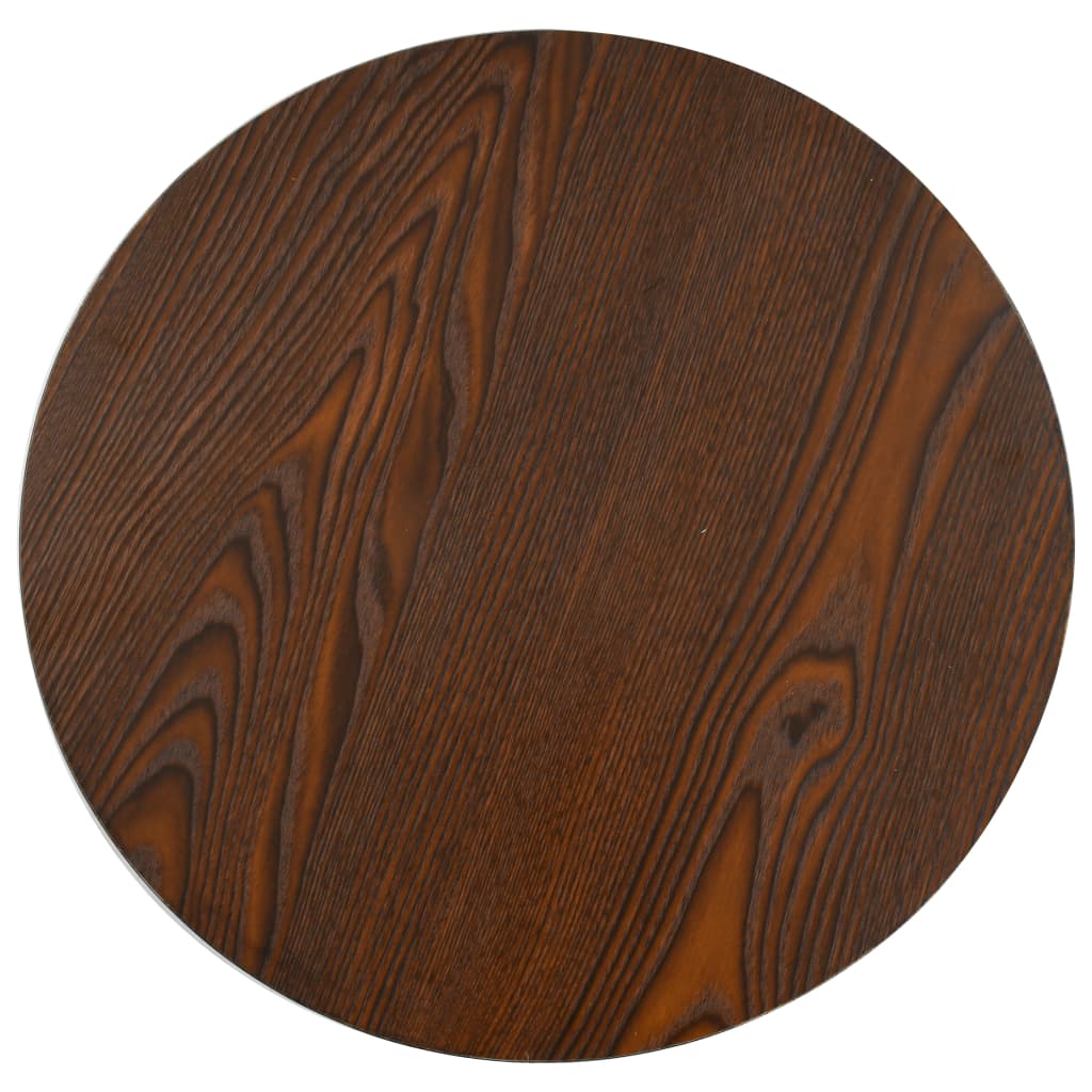 Bistrobord mørkebrun 40 cm MDF