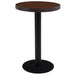 Bistrobord mørkebrun 50 cm MDF vidaXL