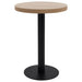 Bistrobord lysebrun 60 cm MDF