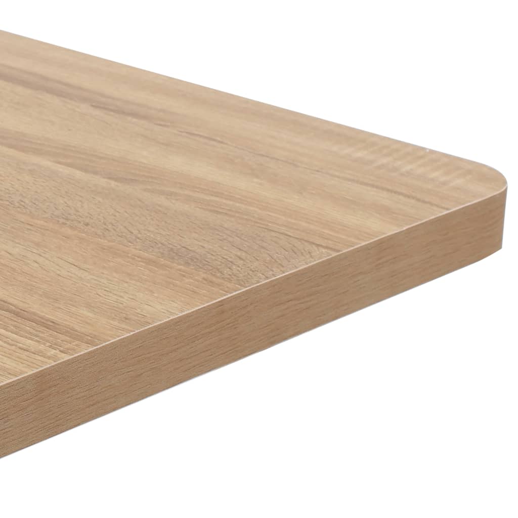 Bistrobord lysebrun 50x50 cm MDF vidaXL