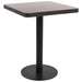Bistrobord mørkebrun 60x60 cm MDF vidaXL