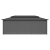 Paviljong med gardiner 600x298x270 cm antrasitt
