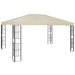Paviljong 3x4 m kremhvit