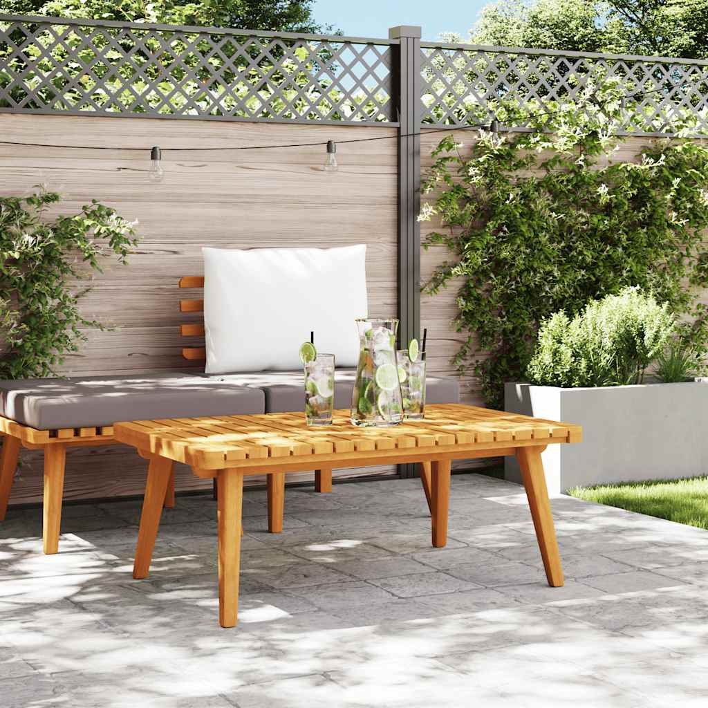 Salongbord til hage 90x55x35 cm heltre akasie vidaXL