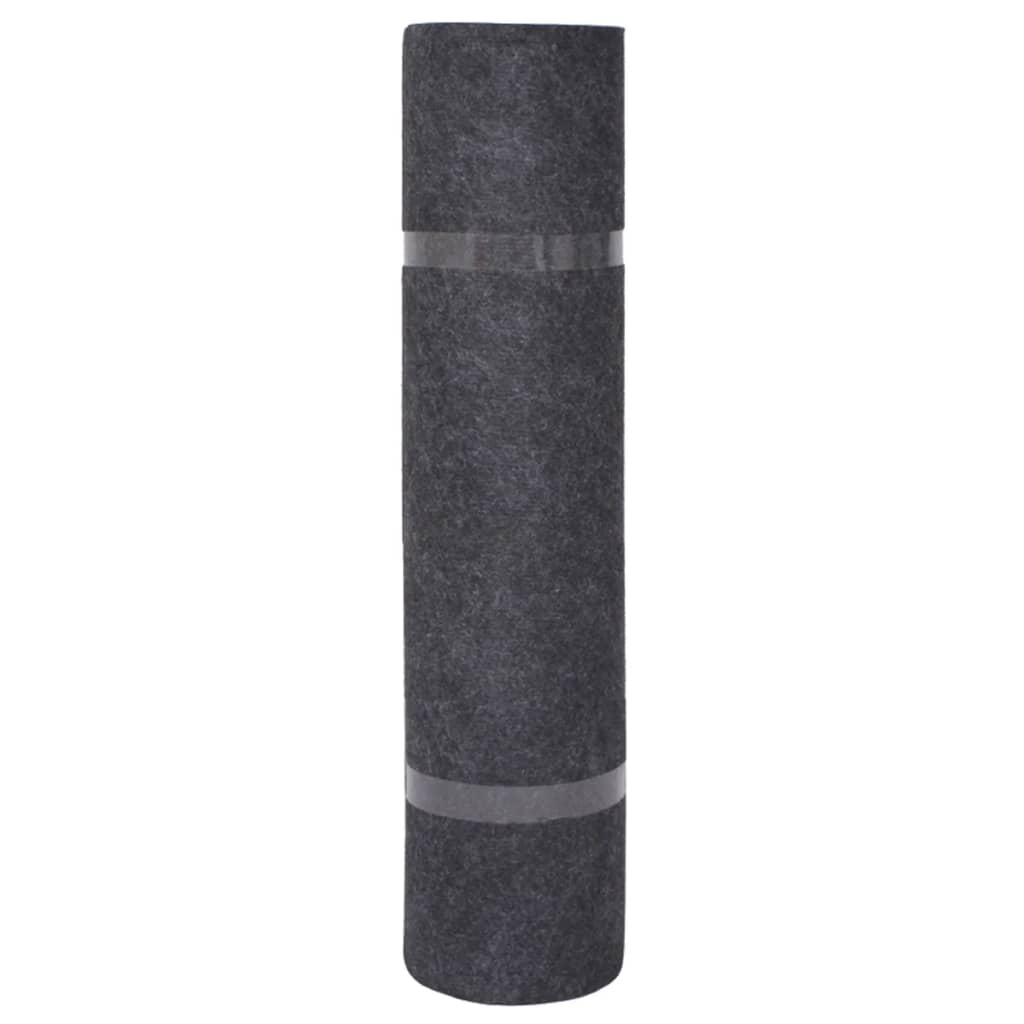 Utstillingsteppe ribbet 1,2x10 m antrasitt