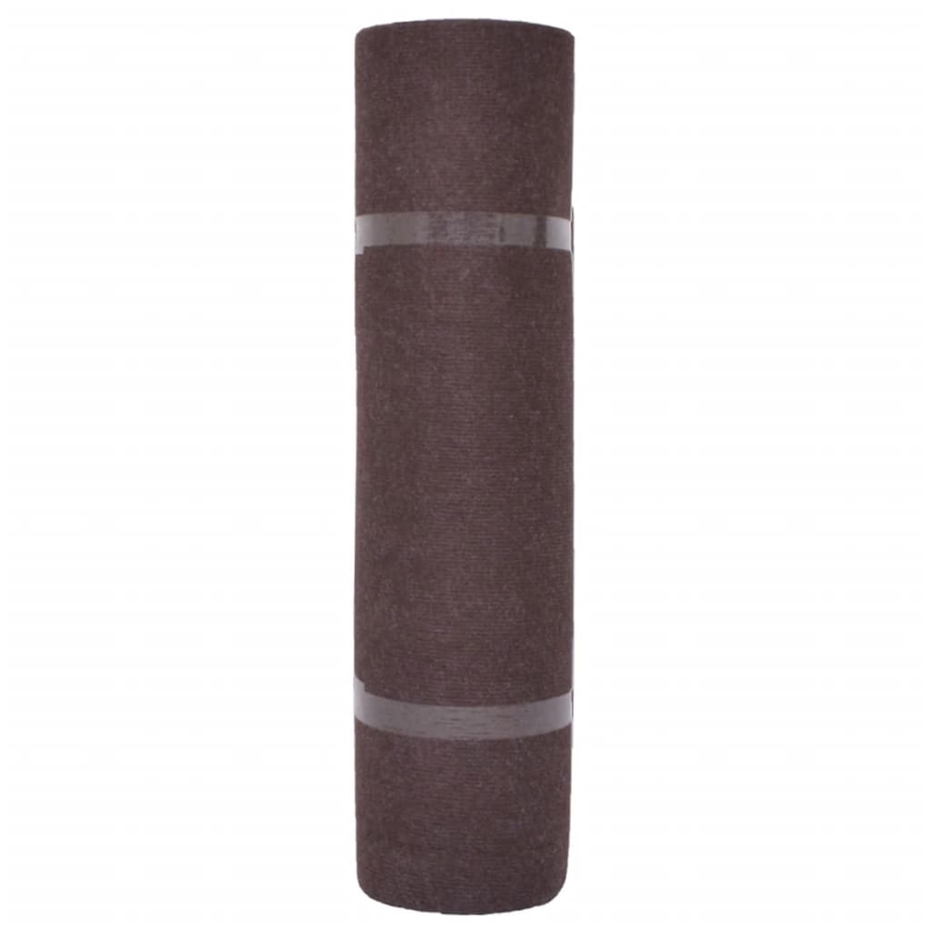 Utstillingsteppe ribbet 1,2x10 m brun