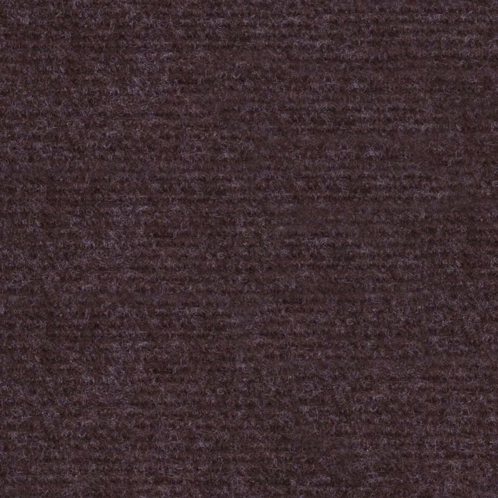 Utstillingsteppe ribbet 1,2x10 m brun
