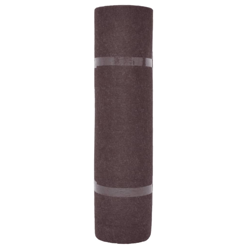 Utstillingsteppe ribbet 1,2x15 m brun