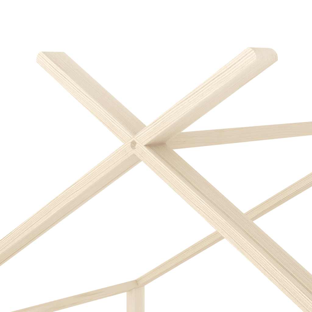 Sengeramme for barn heltre furu 80x160 cm