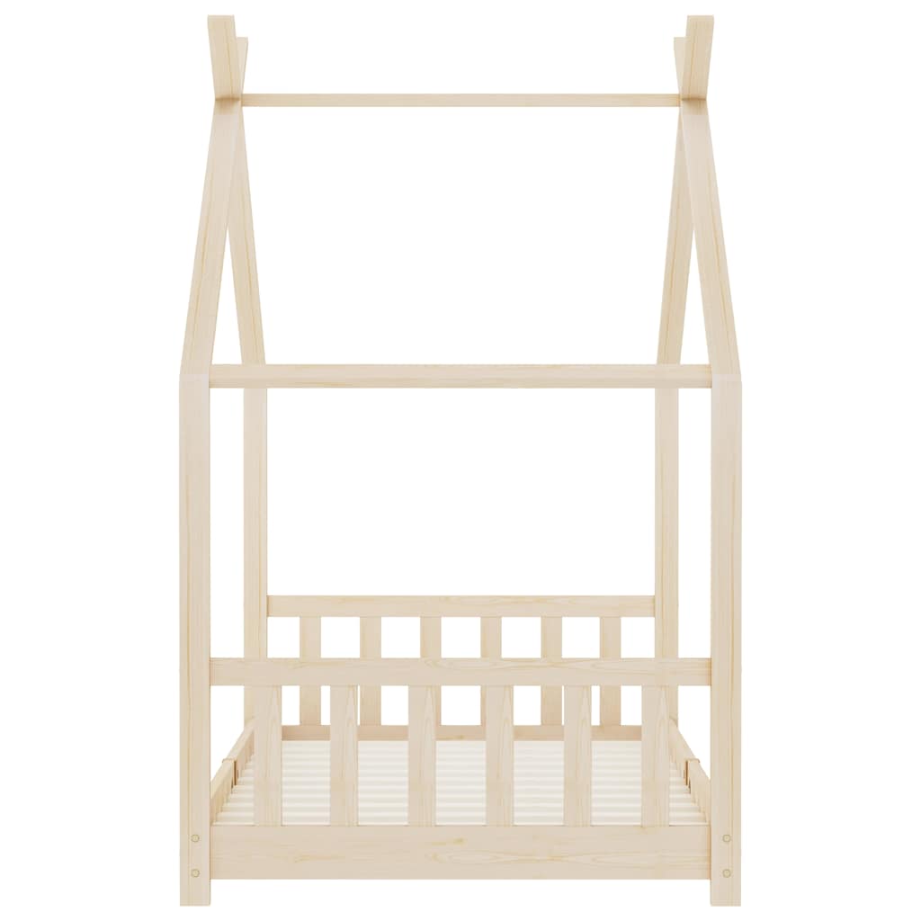 Sengeramme for barn heltre furu 90x200 cm