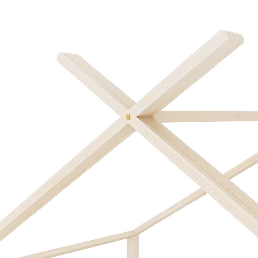 Sengeramme for barn heltre furu 90x200 cm