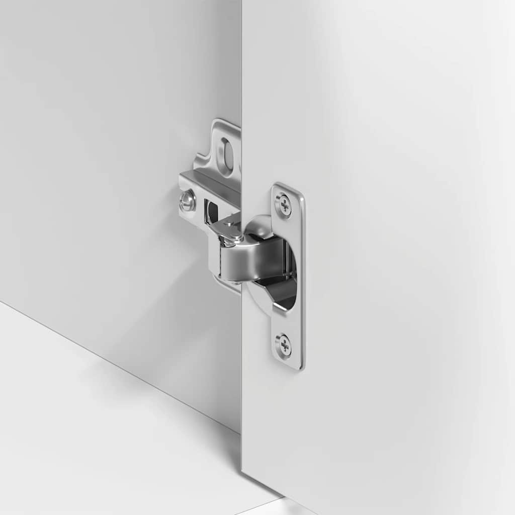 Skjenk hvit 88x30x70 cm konstruert tre vidaXL