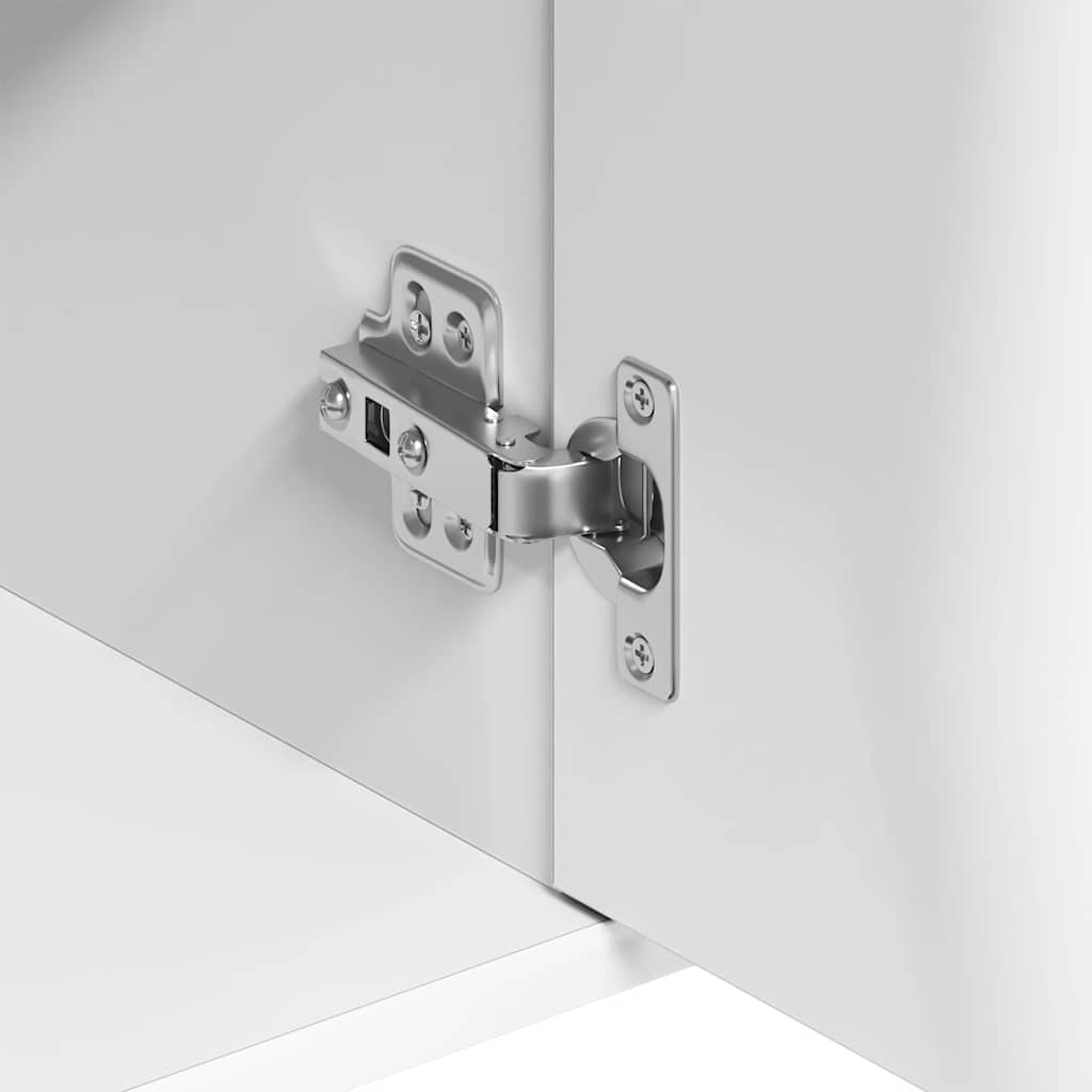 Skjenk hvit 88x30x70 cm konstruert tre vidaXL
