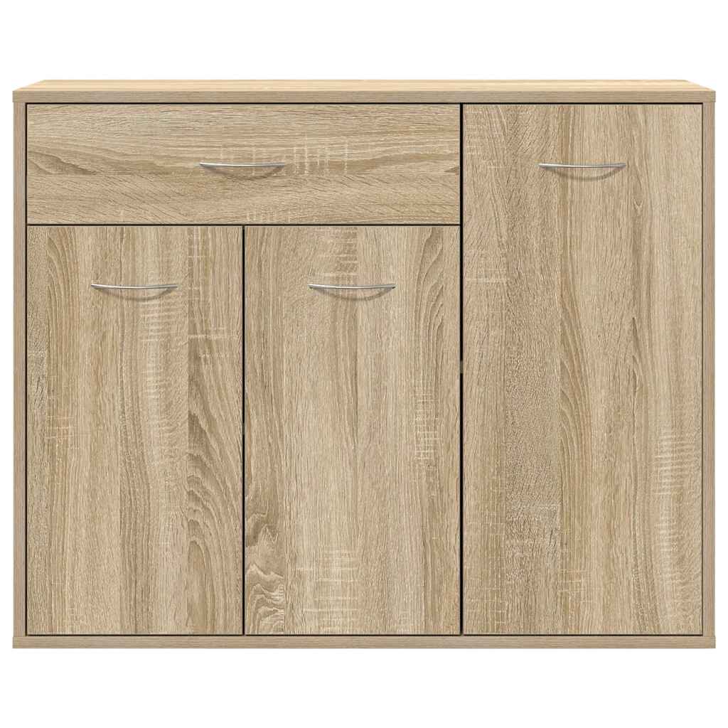 Skjenk sonoma eik 88x30x70 cm konstruert tre