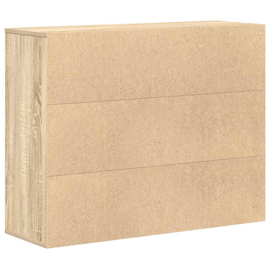 Skjenk sonoma eik 88x30x70 cm konstruert tre