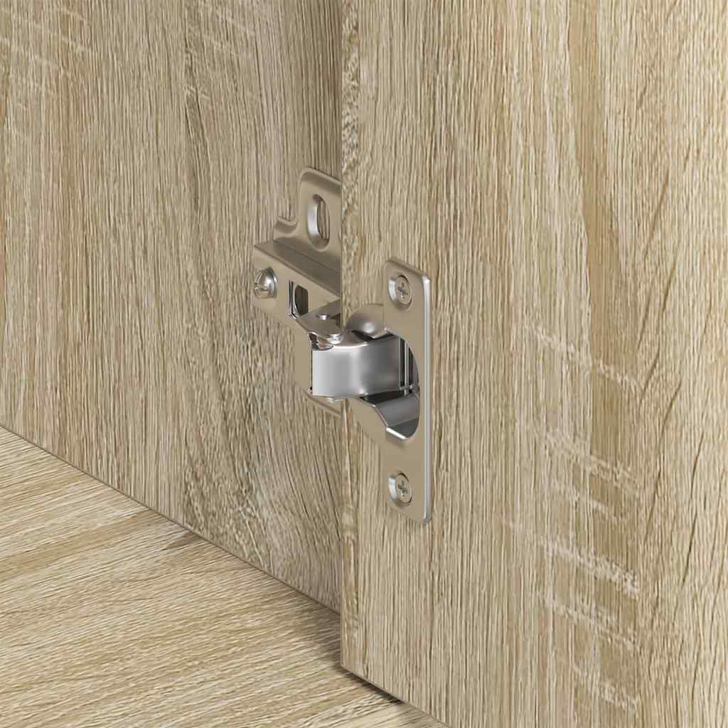 Skjenk sonoma eik 88x30x70 cm konstruert tre