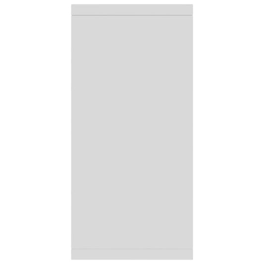 Skjenk hvit 88x30x65 cm konstruert tre