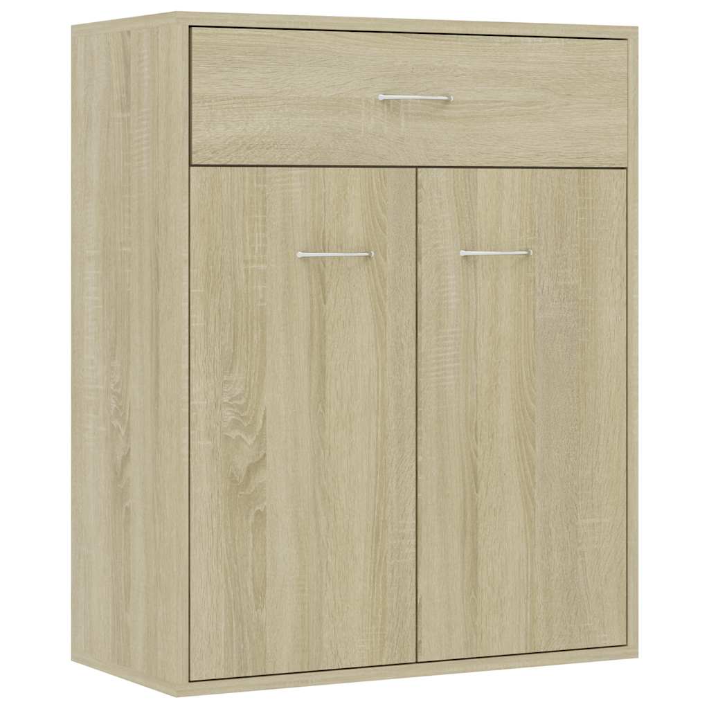 Skjenk sonoma eik 60x30x75 cm konstruert tre