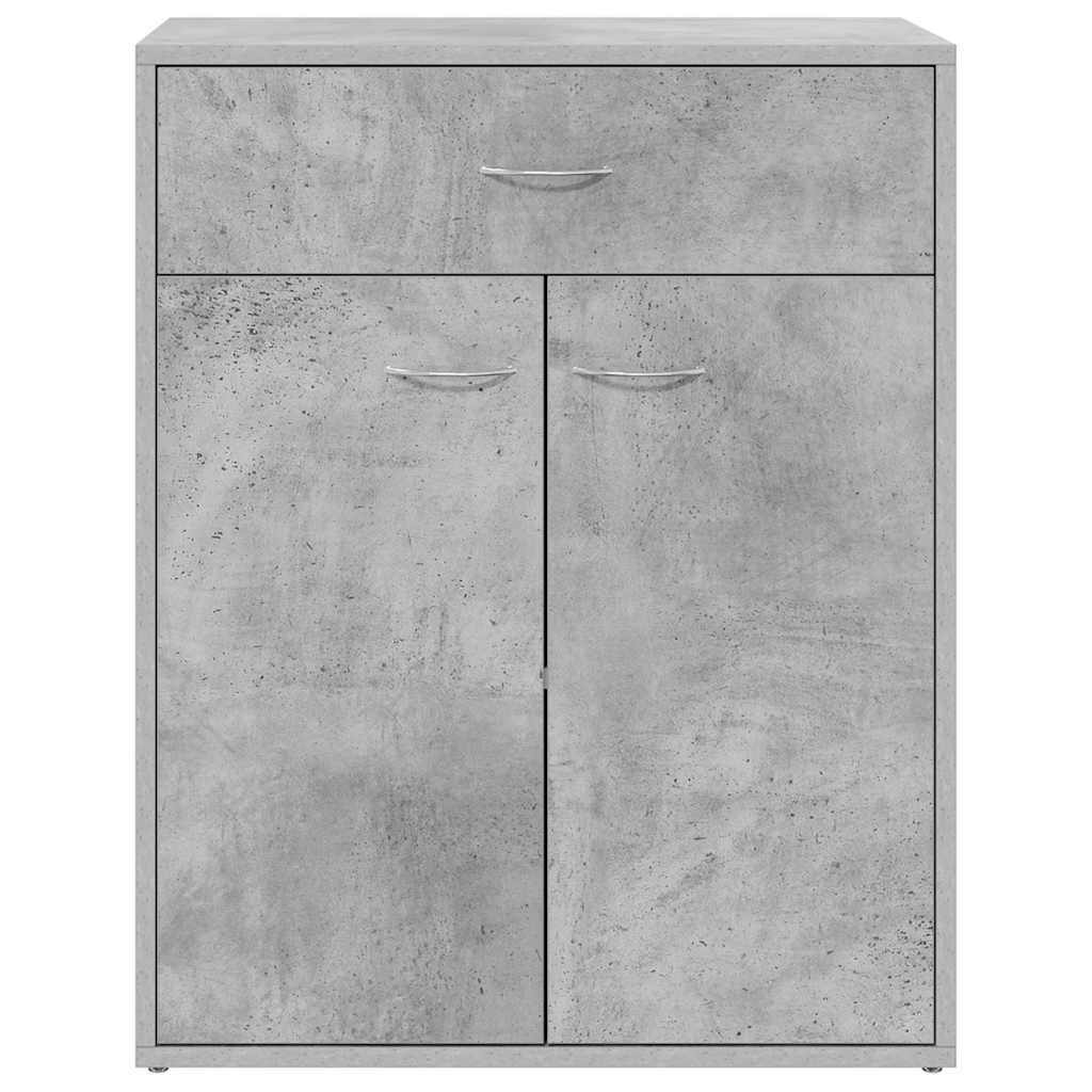 Skjenk betonggrå 60x30x75 cm konstruert tre