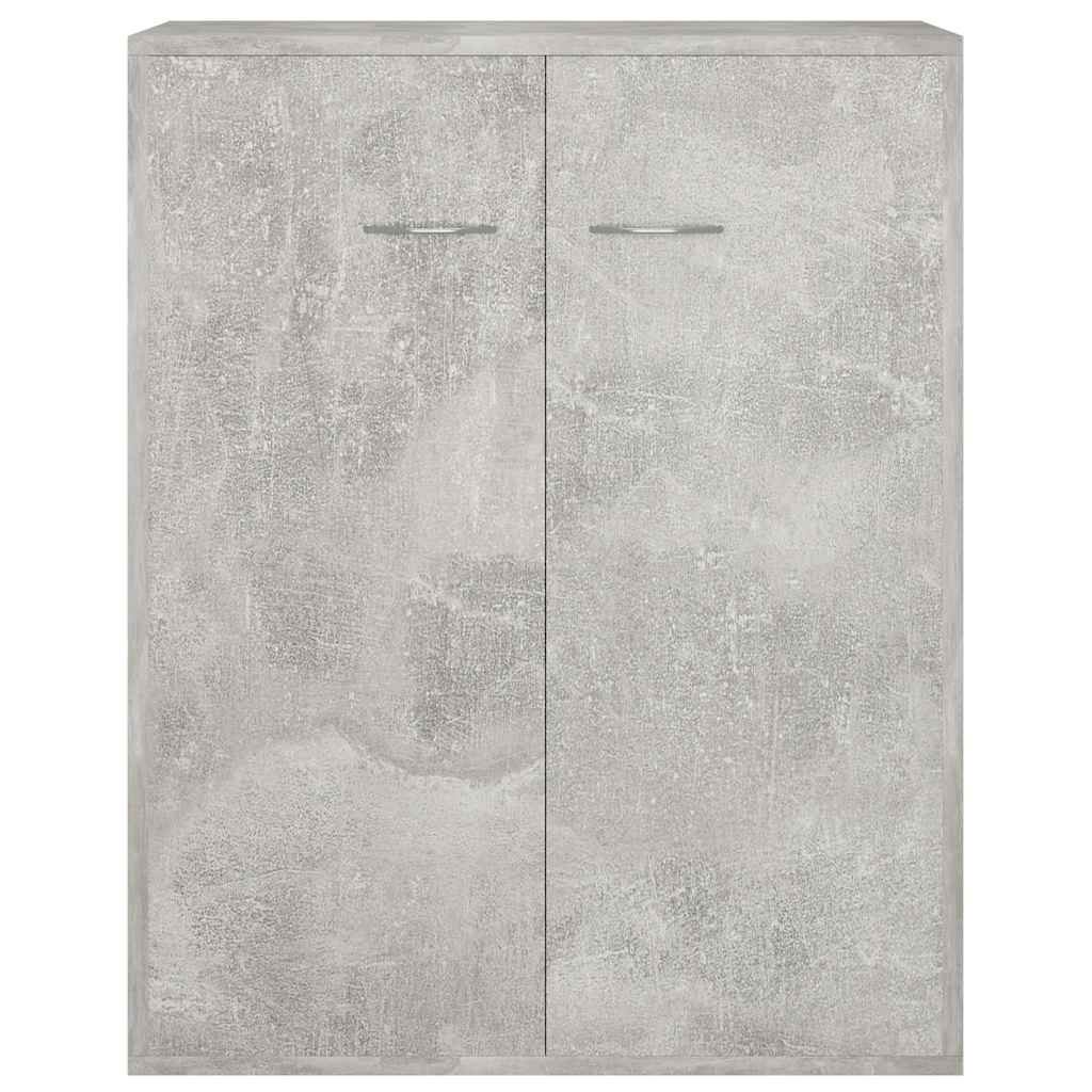 Skjenk betonggrå 60x30x75 cm konstruert tre