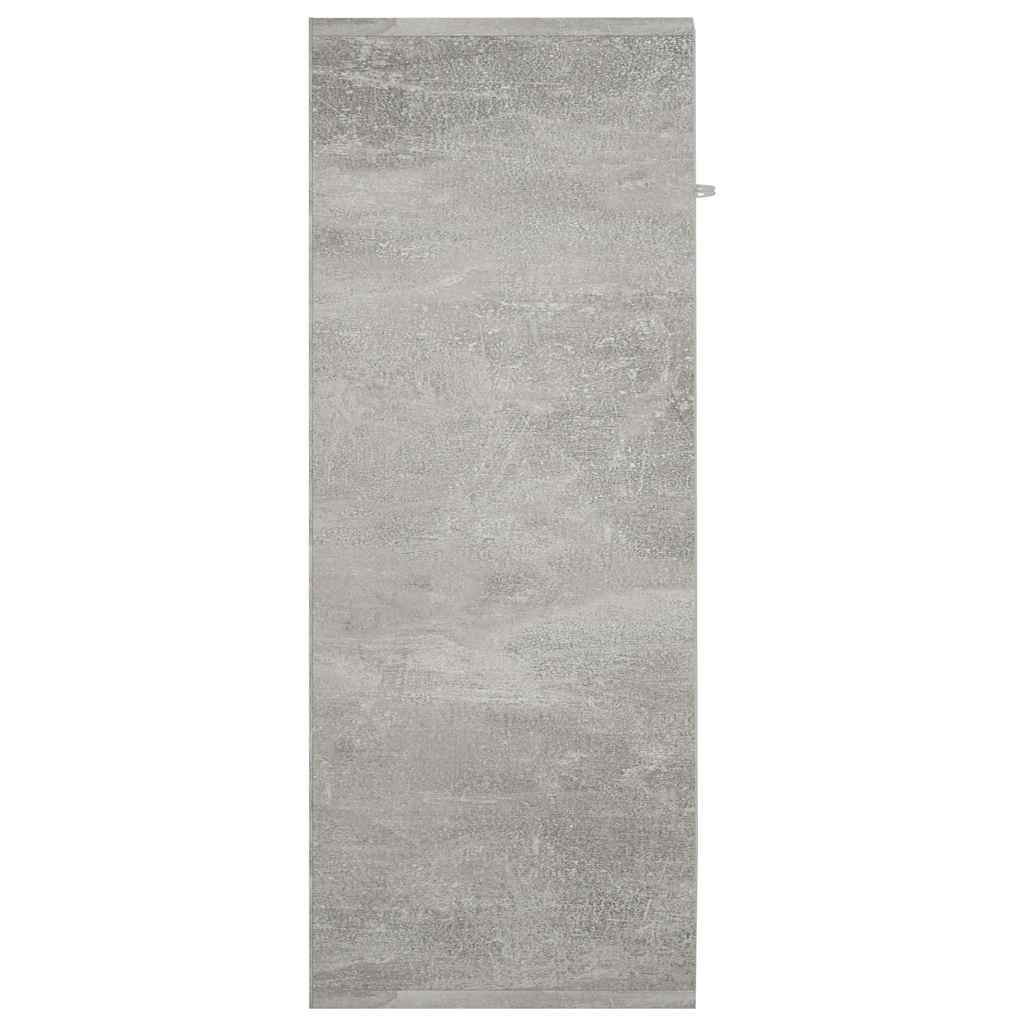 Skjenk betonggrå 60x30x75 cm konstruert tre