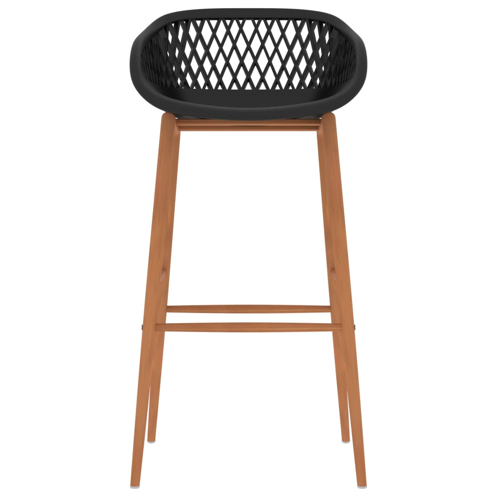 Barstoler 2 stk svart