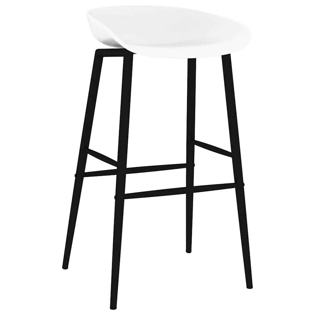 Barstoler 2 stk hvit