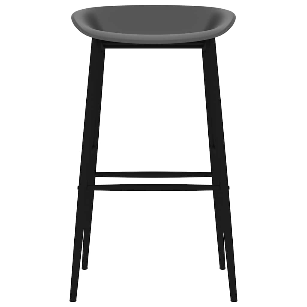 Barstoler 2 stk grå
