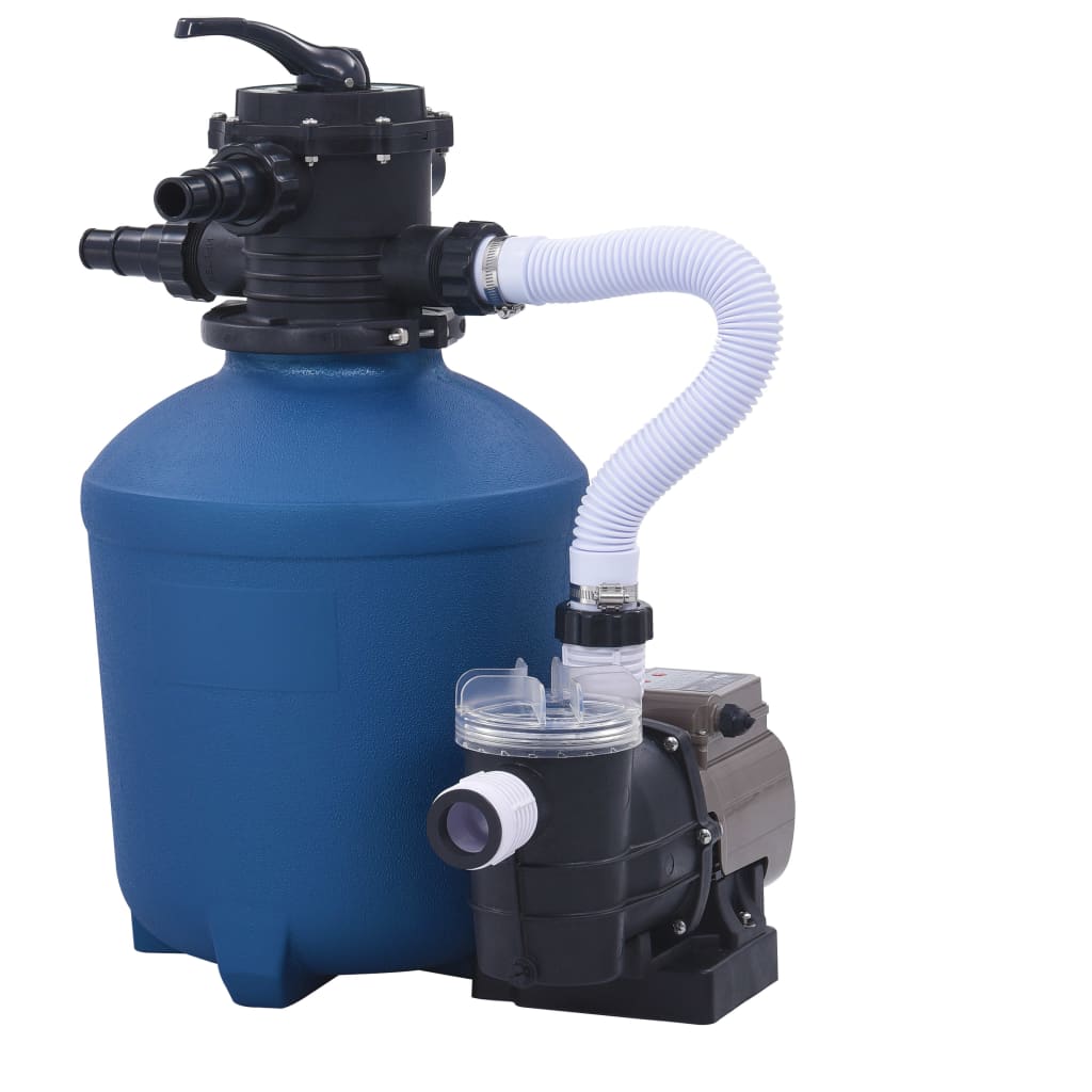 Sandfilterpumpe med timer 530 W 10980 l/t vidaXL