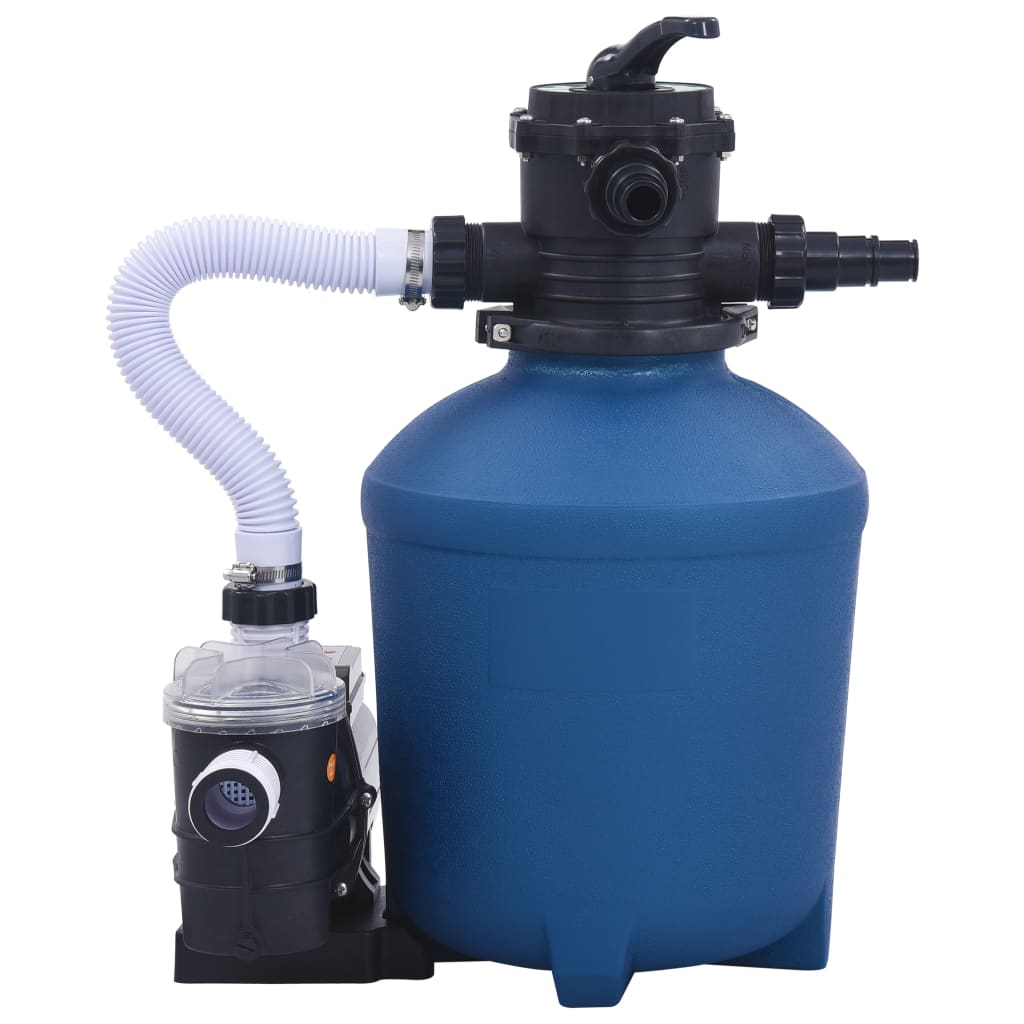 Sandfilterpumpe med timer 530 W 10980 l/t vidaXL