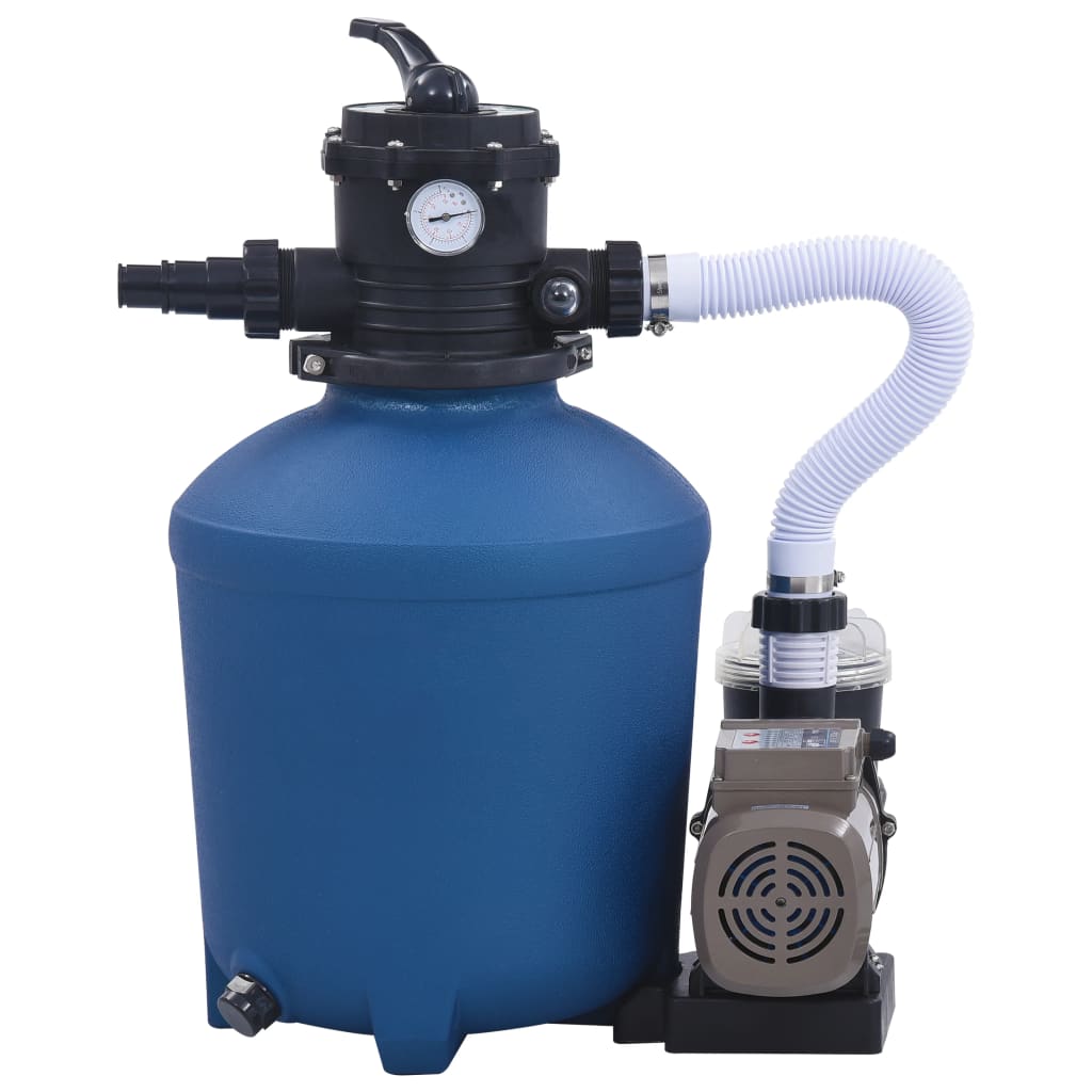 Sandfilterpumpe med timer 530 W 10980 l/t vidaXL