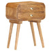 Nattbord 43x30x58 cm heltre mango