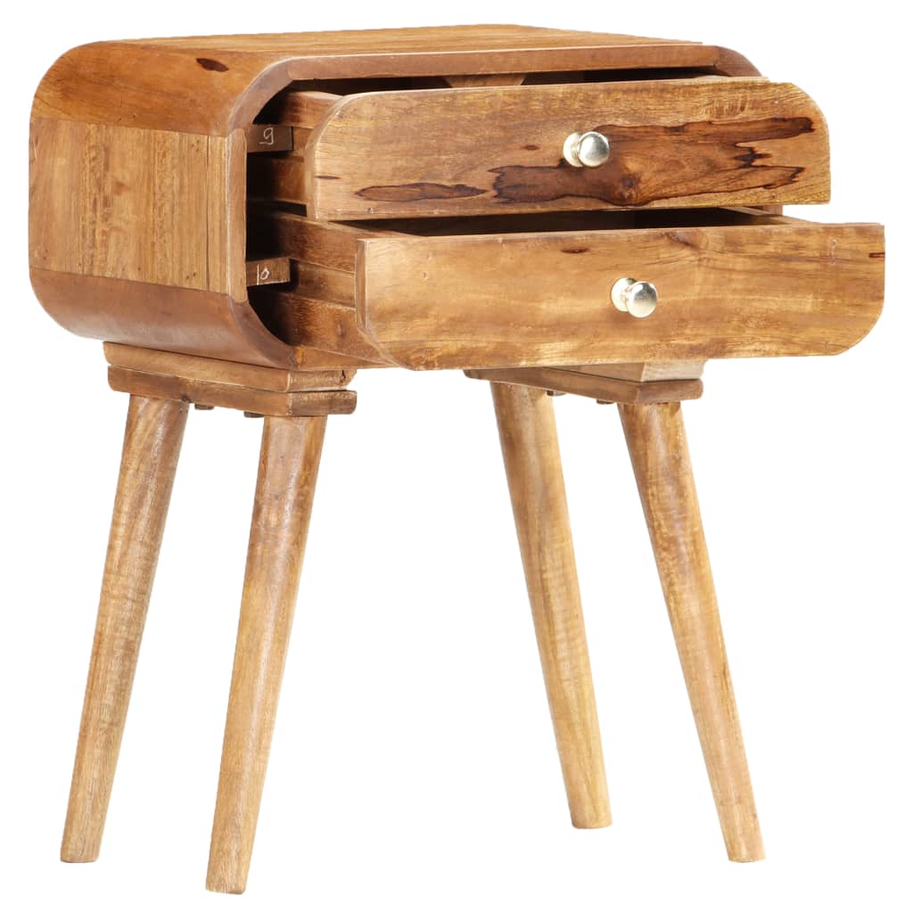 Nattbord 43x30x58 cm heltre mango