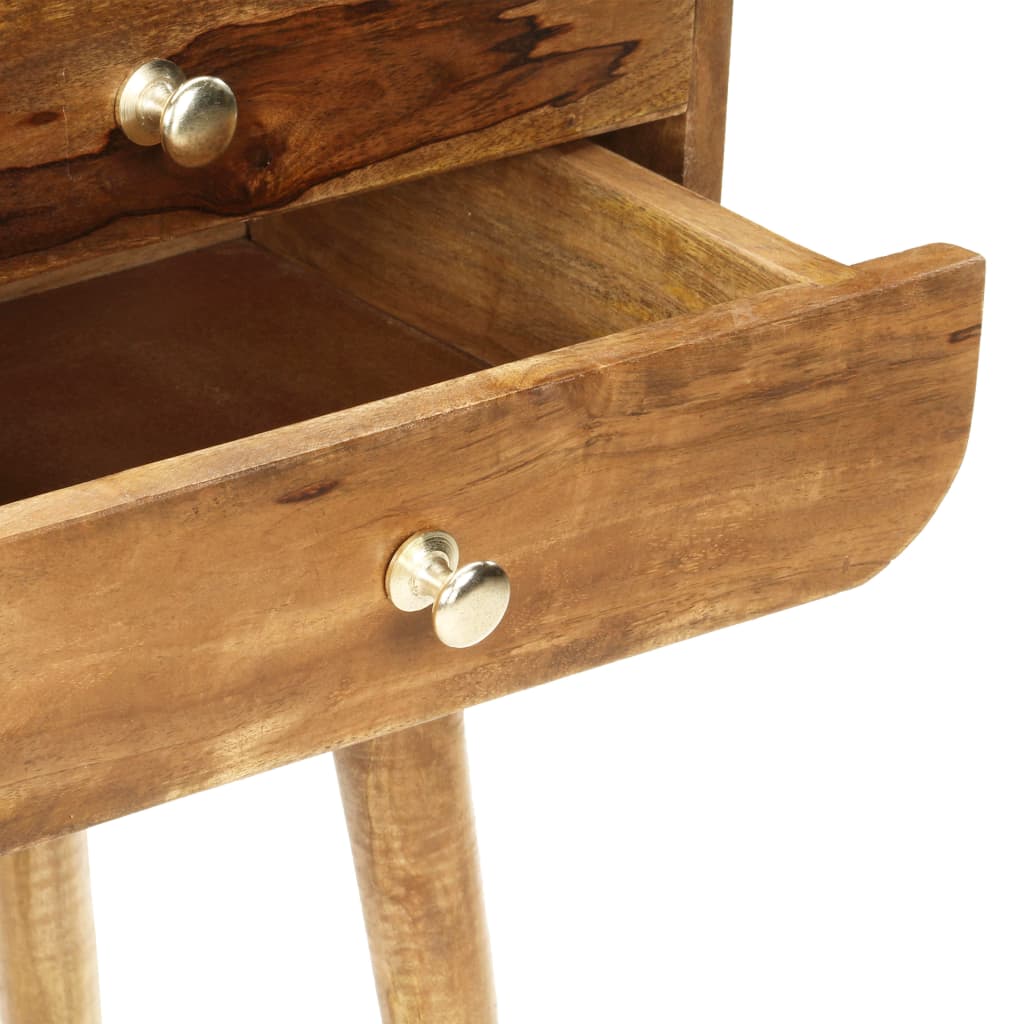 Nattbord 43x30x58 cm heltre mango