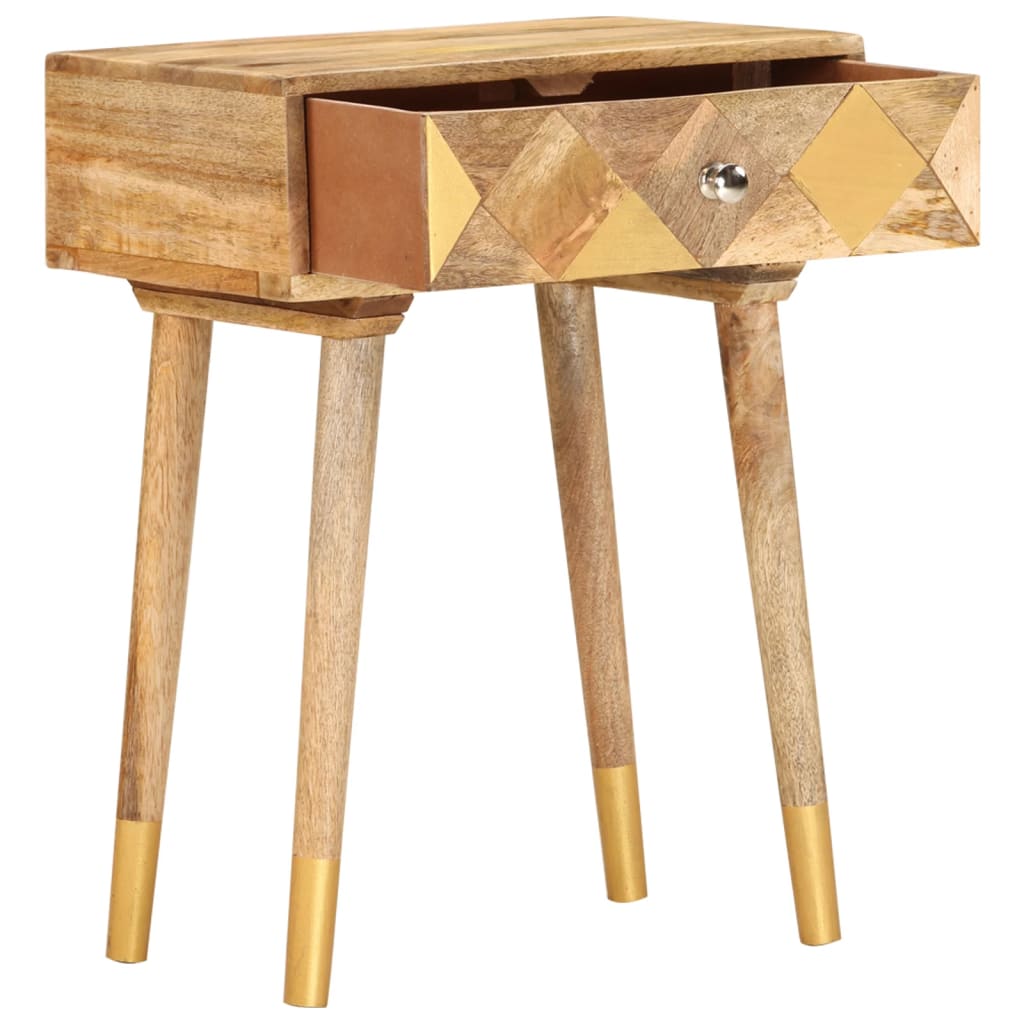 Nattbord 43x30x58 cm heltre mango