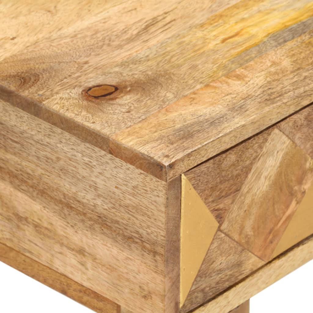 Nattbord 43x30x58 cm heltre mango