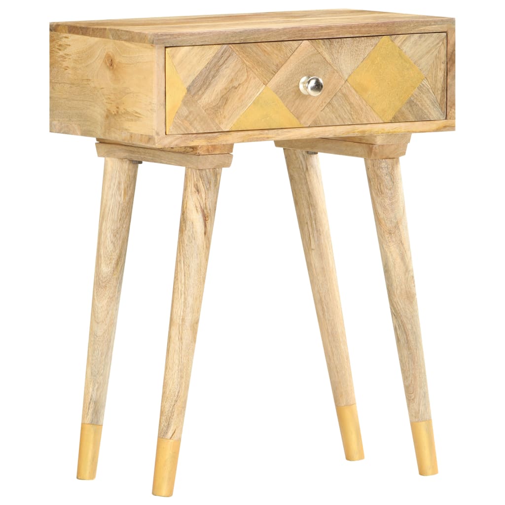 Nattbord 43x30x58 cm heltre mango