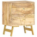 Nattbord 40x30x50 cm heltre mango