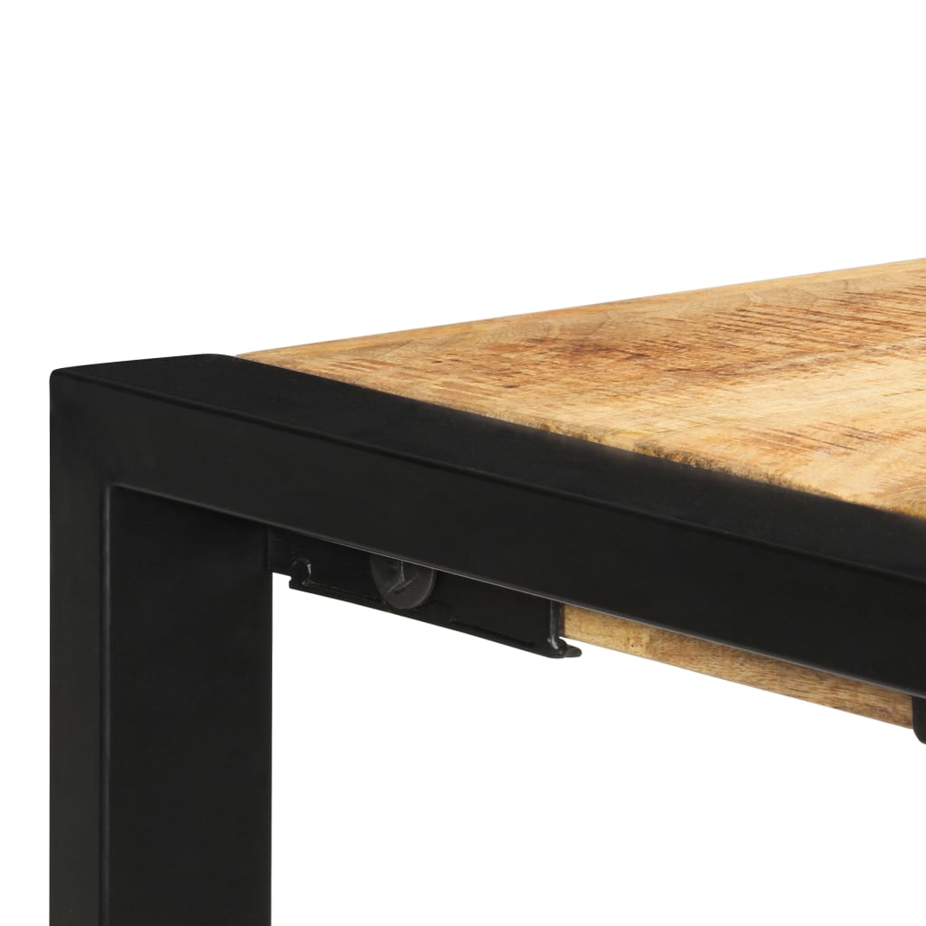 Konsollbord 110x35x76 cm heltre mango