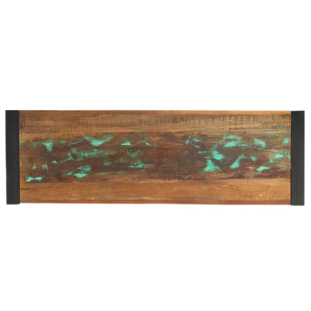Konsollbord 110x35x76 cm gjenvunnet heltre
