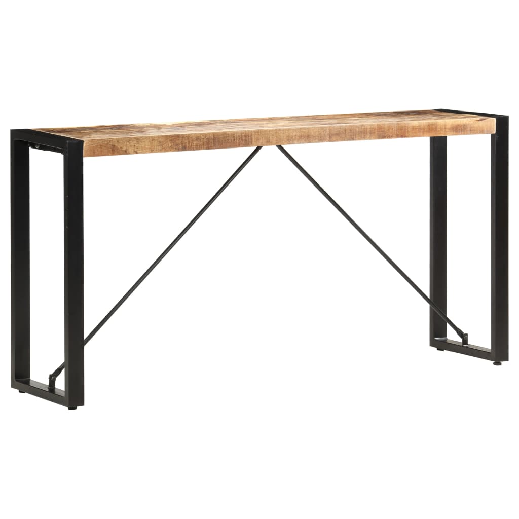 Konsollbord 150x35x76 cm heltre mango