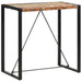 Barbord 110x60x110 cm gjenvunnet heltre