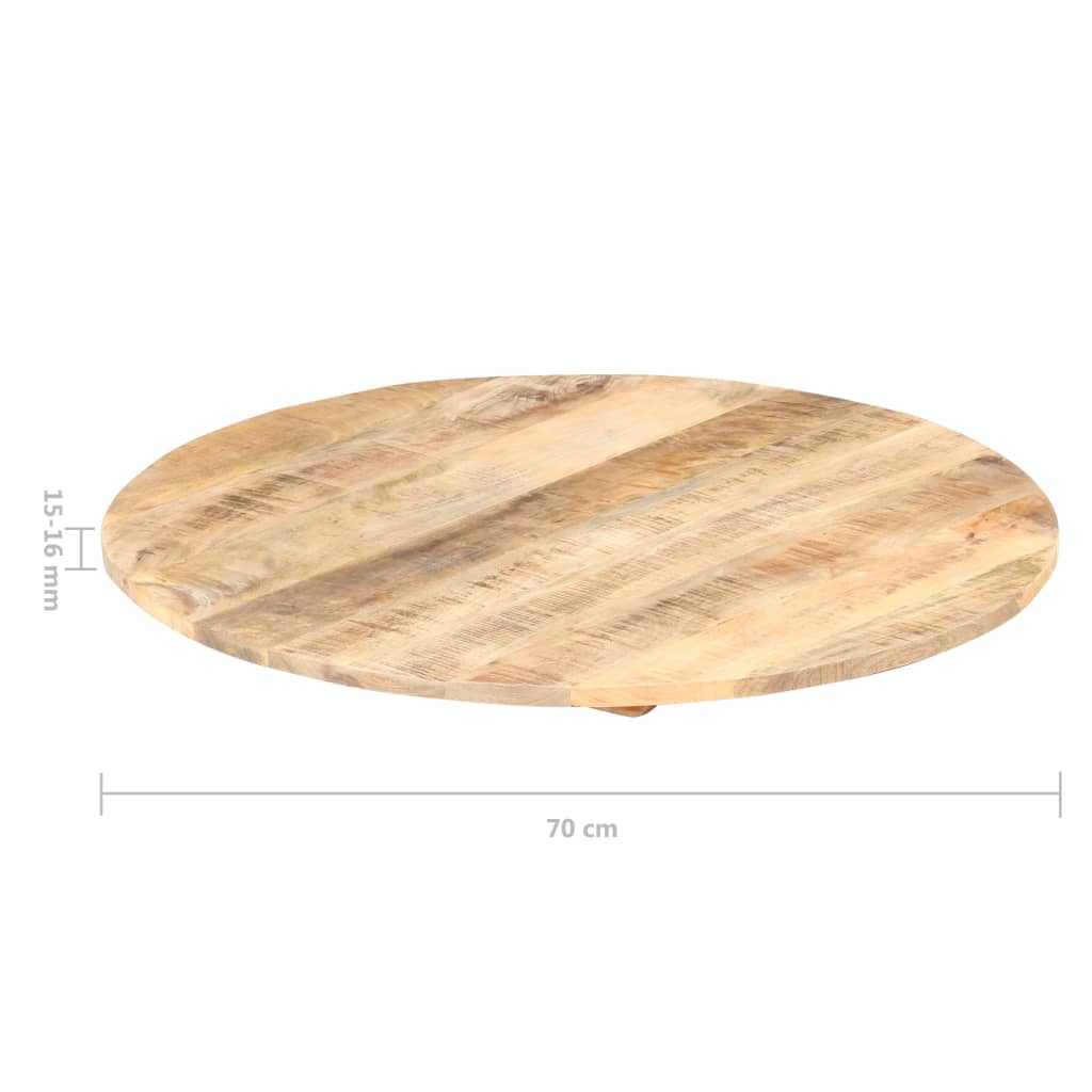 Bordplate heltre mango 15-16 mm 80 cm